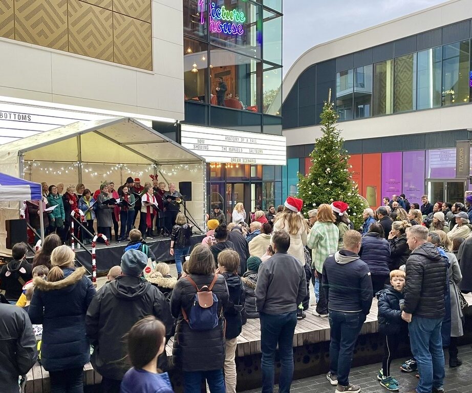 Join us at Filmworks for Christmas carols and family fun  in the heart of Ealing