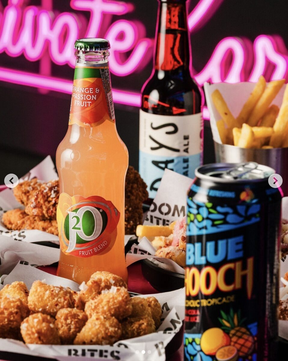 Boom Battle Bar fully loaded lunchtimes
